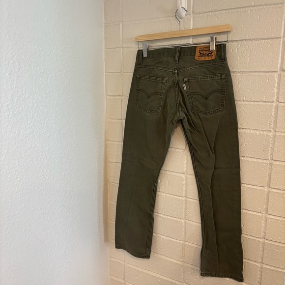 Levi’s 513 jeans in green - Picture 4 of 4